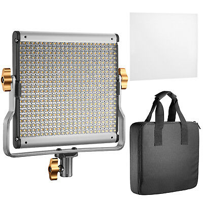 Neewer Dimmable Bi-color Led  Video Light Panel With U Bracket Support And Bag