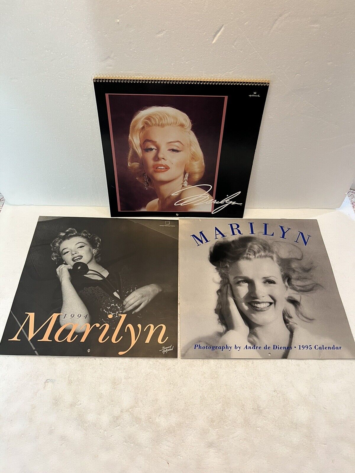 Marilyn Monroe Calendar  1993, 1995 And 1995 Lot Of 3