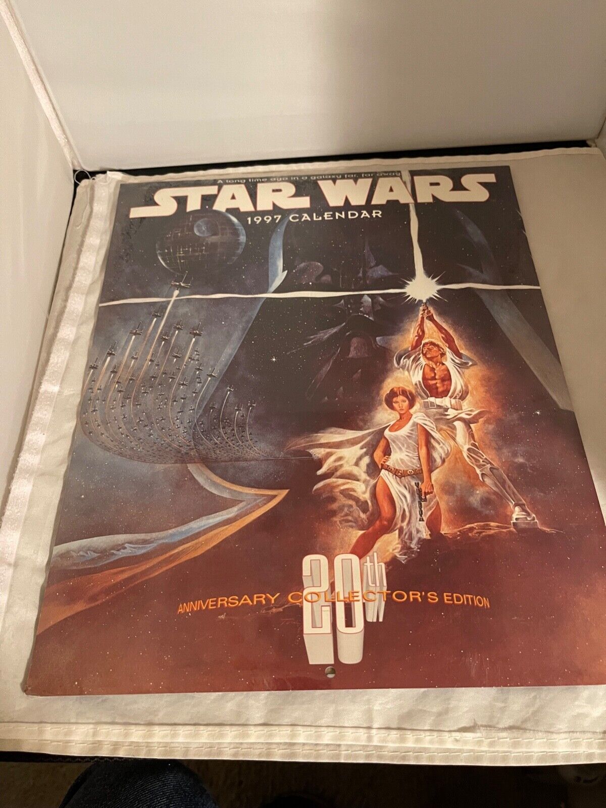 1999 Star Wars 20th Anniversary Collector's Edition  Wall Calendar-nrfp