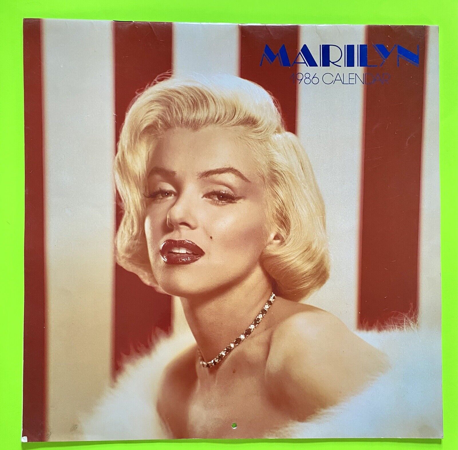 Marilyn Monroe 1986 Calendar