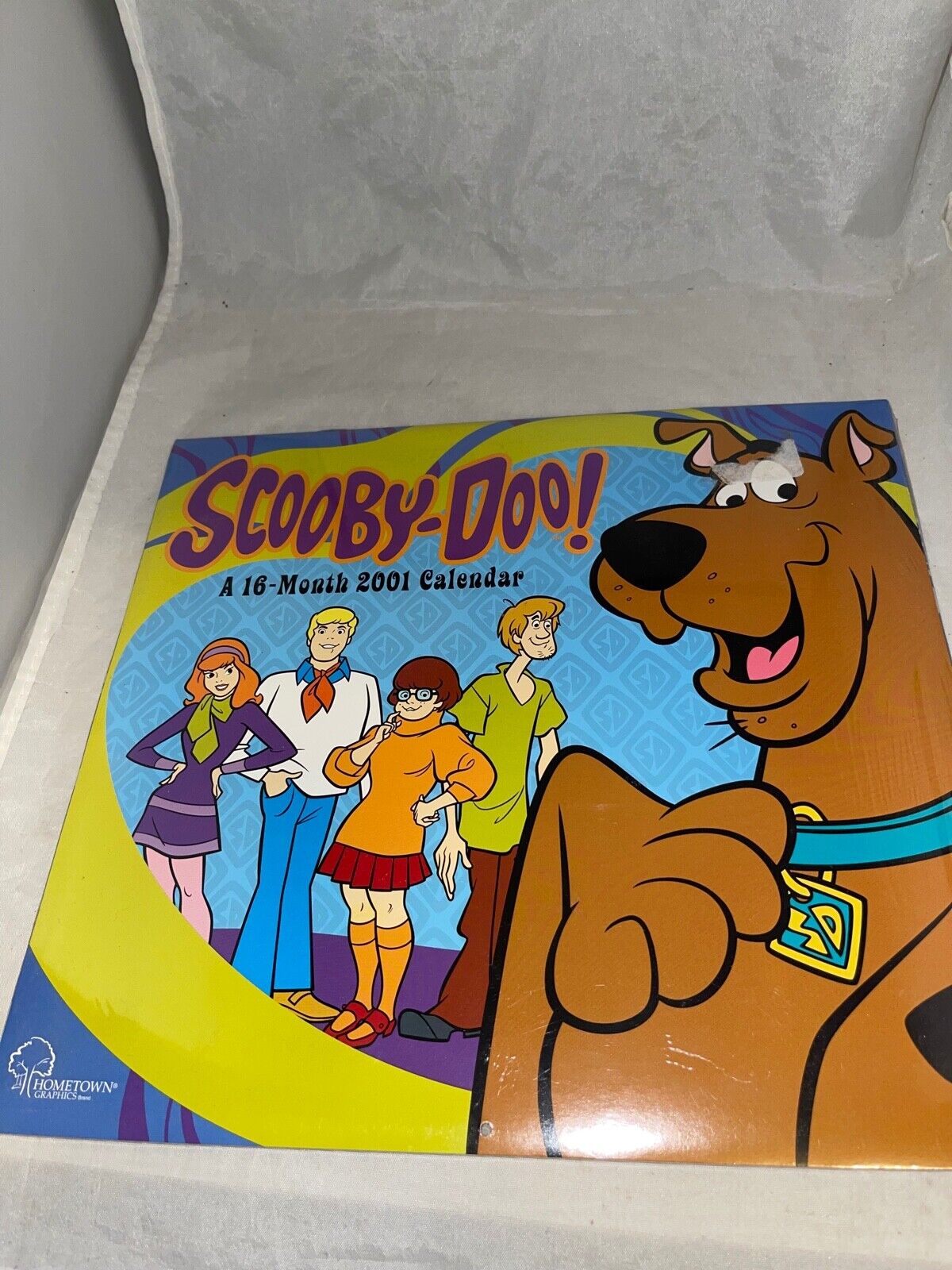 2001 Scooby-doo Cartoon 16-month Calendar-mint