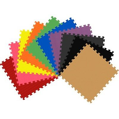 12 Colors Eva Foam Floor Mat Interlocking Exercise Gym Puzzle Tiles Getrung 24