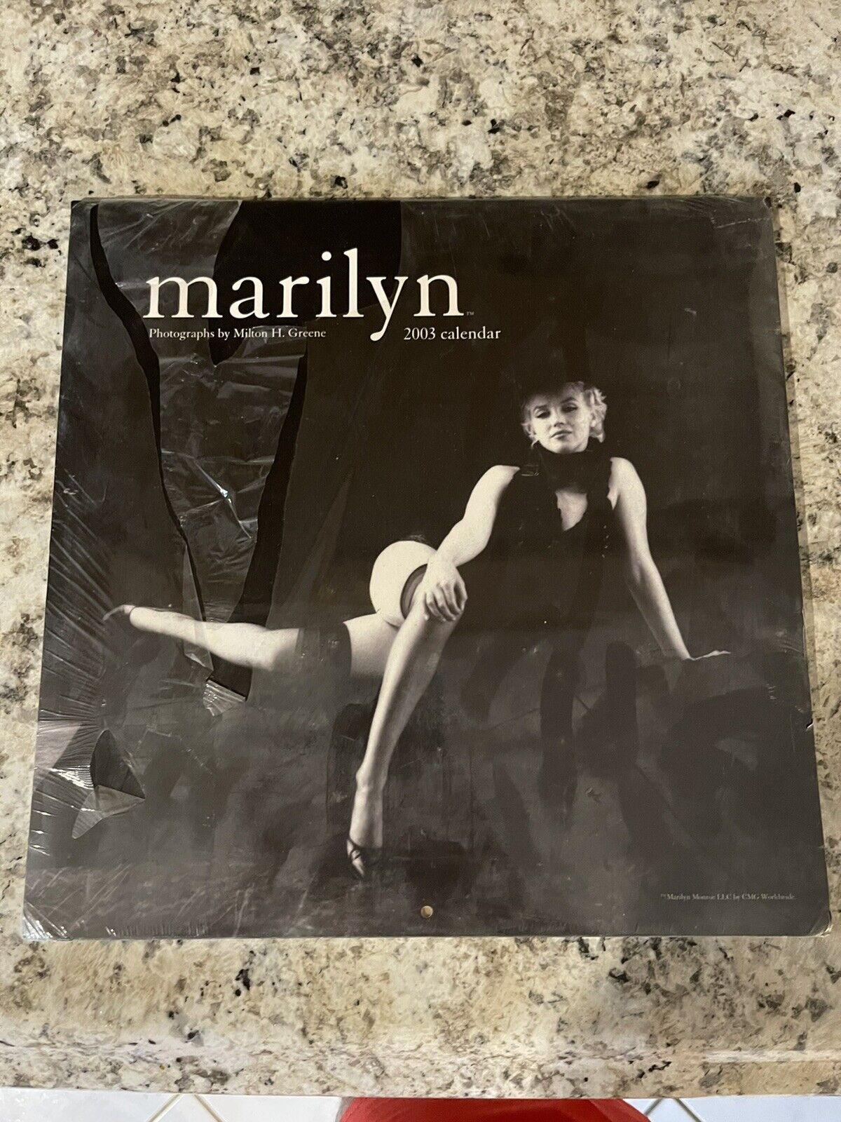 Marilyn Monroe - Official Calendar 2003 **still Sealed** Kinda.