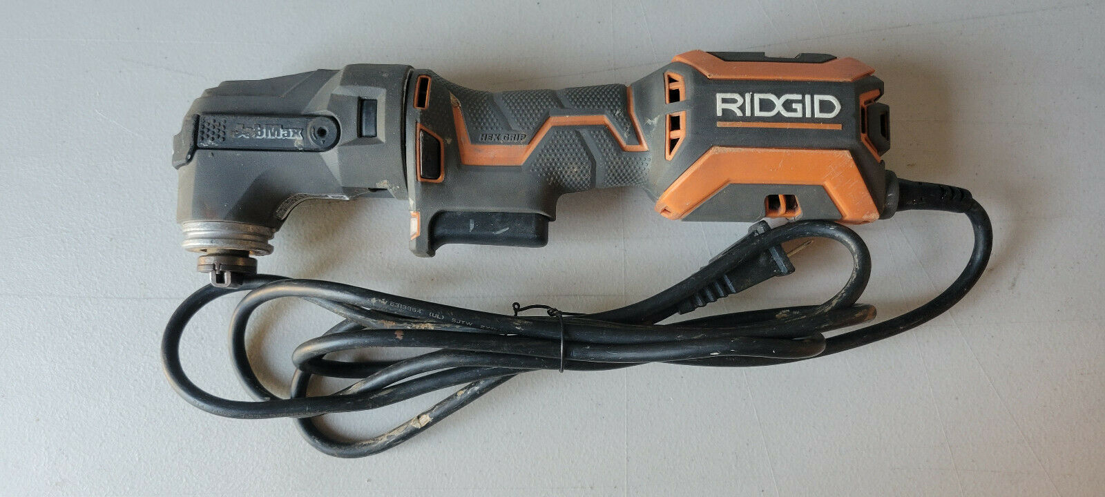 Ridgid 4 Amp Corded Jobmax Multi-tool With Tool-free Head R28602 *used*