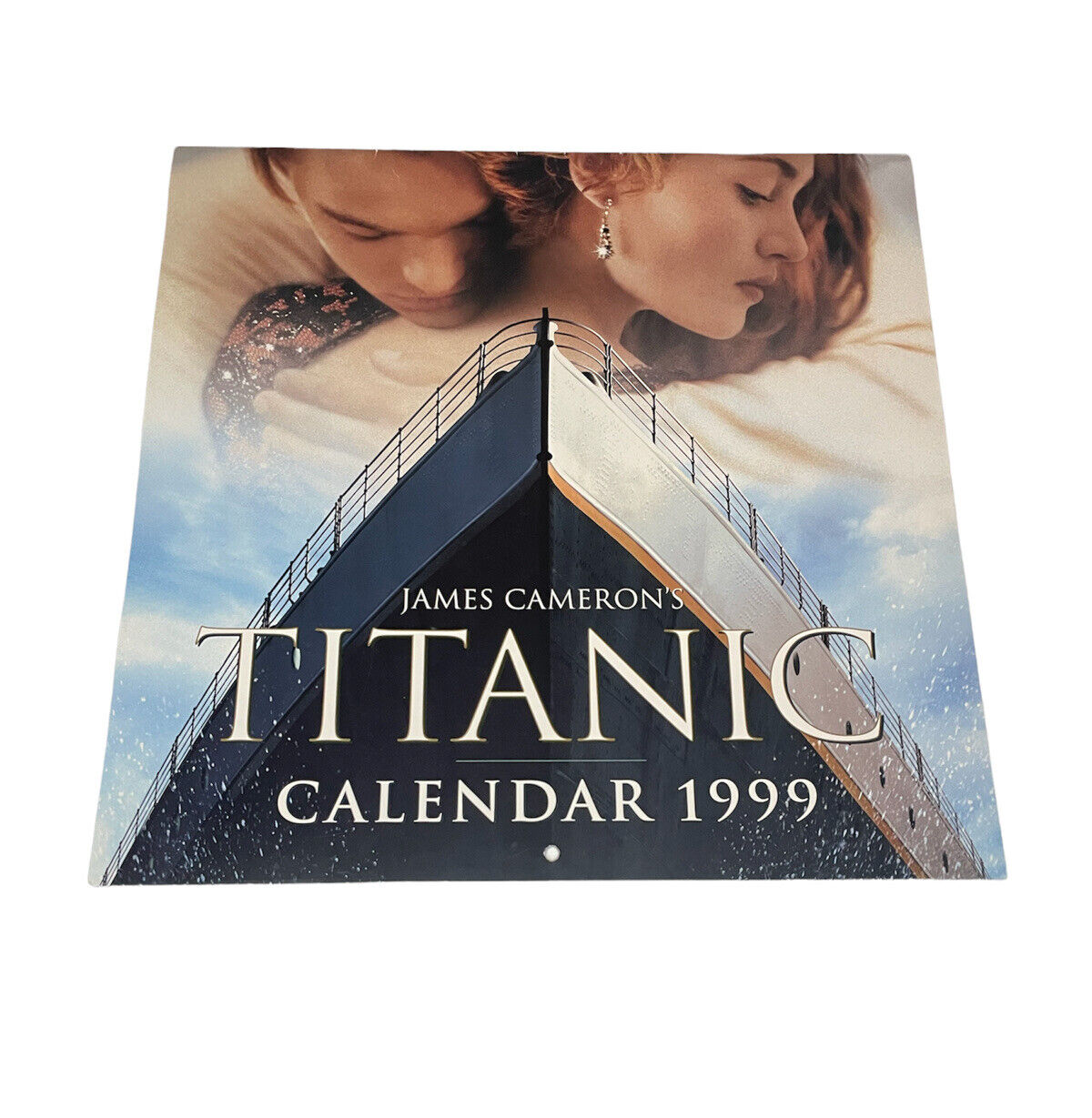 1999 Titanic Calendar James Cameron Preowned Leonardo Dicaprio Flaws Movie